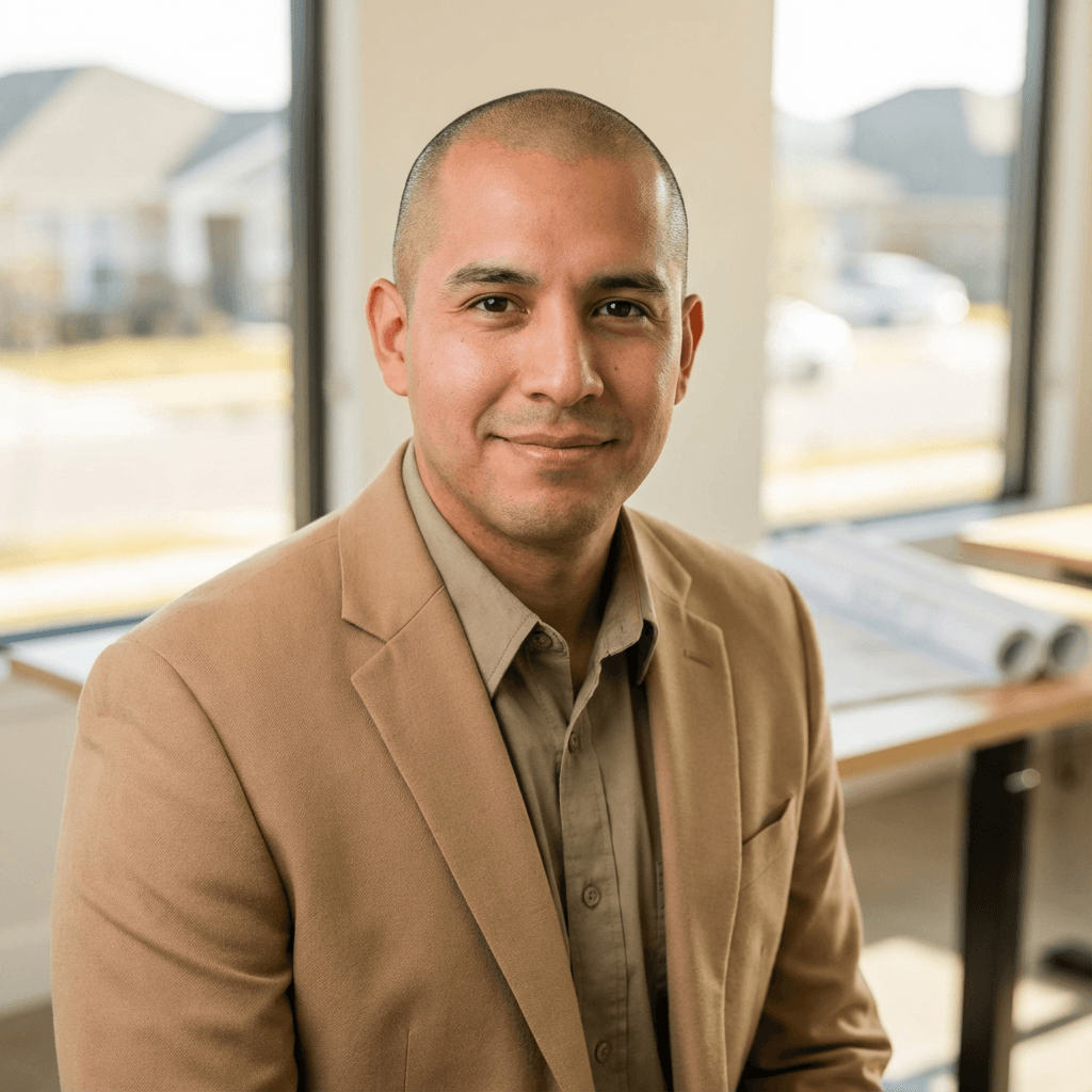 David Warren, property manager with improved gutter system