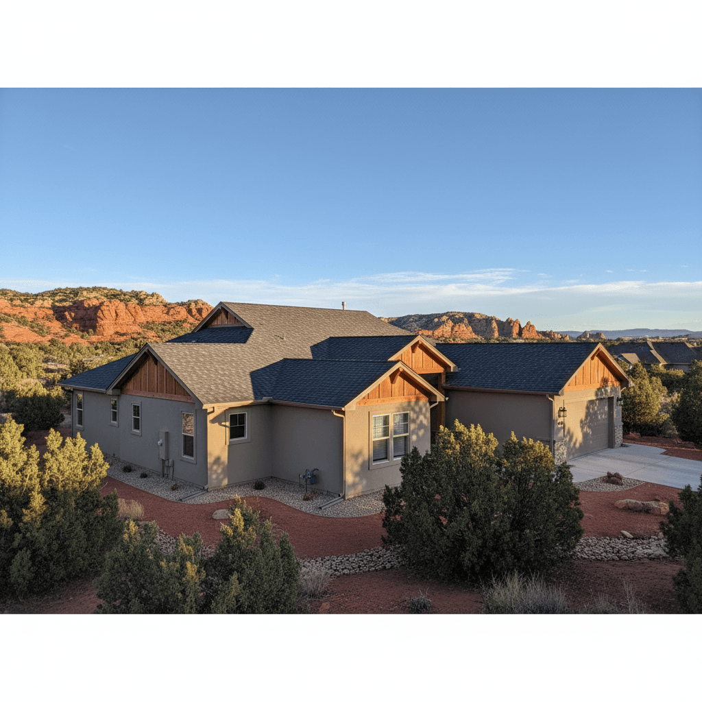 Residential exterior maintenance project completed