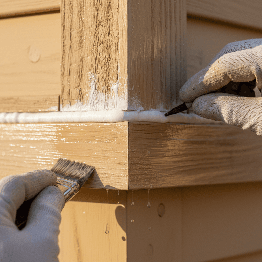 Weatherproofing and exterior sealing work